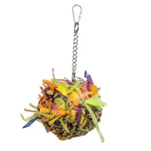 Back Zoo Nature Super Shredding Bal 7-12 cm – vogelspeeltje om te knagen - Afbeelding 1