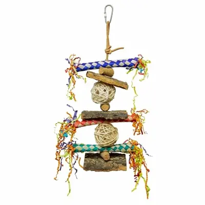 Back Zoo Nature vogelspeeltje Corky Finger Traps 35 x 18 x 8 cm – kurk