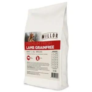 Millor hondenvoer Premium Fresh Adult lam 15 kg – graanvrij - Afbeelding 1