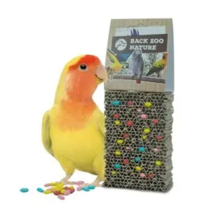 Back Zoo Nature Cardboard Treat Block 14 x 8 x 4 cm – foerageerspeeltje - Afbeelding 7