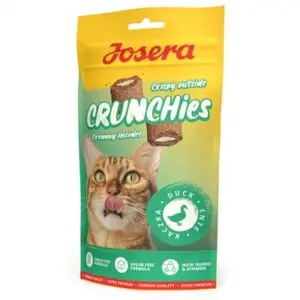 Josera Crunchies eend kattensnack 60 g – graanvrij - Afbeelding 1