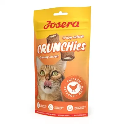 Josera Crunchies kip kattensnack 60 g – graanvrij