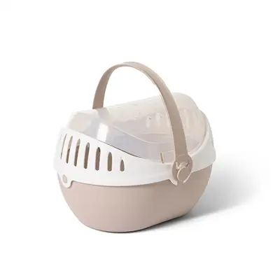 Savic transportbox Elmo 36 x 28 x 22 cm – champagne/wit, kleine knaagdieren