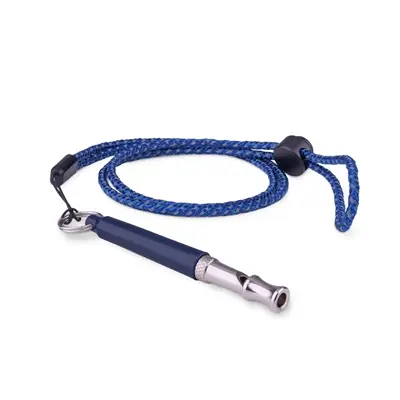 The Company of Animals hondenfluit hoge frequentie navy – instelbaar