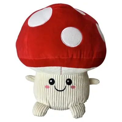 Multipet Jumbo paddenstoel 33 x 28 x 25 cm – pluche hondenspeeltje