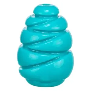Trixie Jumper kegel Super Strong TPR petrol 7,5 x 5 cm – hondenspeeltje - Afbeelding 1