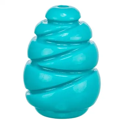 Trixie Jumper kegel Super Strong TPR petrol 7,5 x 5 cm – hondenspeeltje