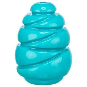 Trixie Jumper kegel Super Strong TPR petrol 8,5 x 6 cm – hondenspeeltje - Afbeelding 1