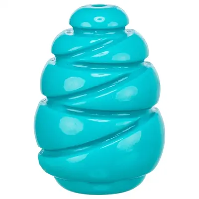 Trixie Jumper kegel Super Strong TPR petrol 8,5 x 6 cm – hondenspeeltje