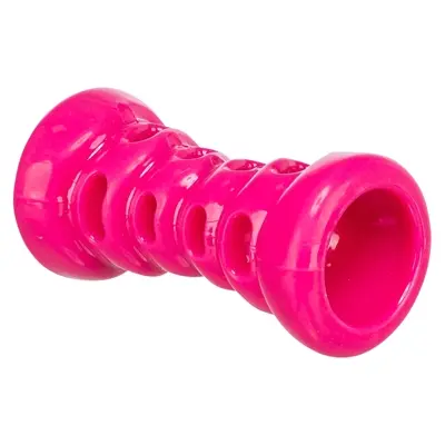 Trixie bot Soft & Strong TPR roze 9 x 4,5 x 4,5 cm – hondenspeeltje