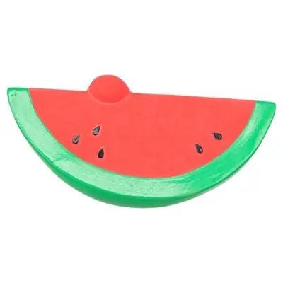 Trixie hondenspeeltje watermeloen latex rood/groen 15,5 x 8,5 x 7 cm