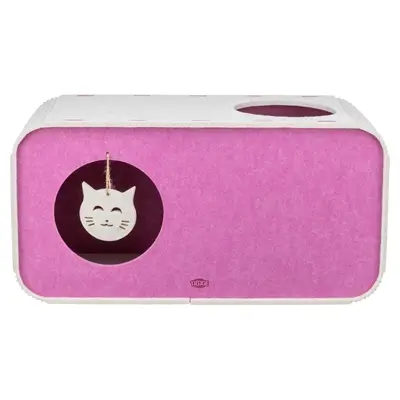Trixie speelbox Merle vierkant vilt zand/roze 58 x 27 x 29 cm