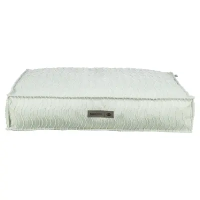 Trixie hondenkussen Marley Wave saliegroen 100 x 70 x 16 cm – extra hoog