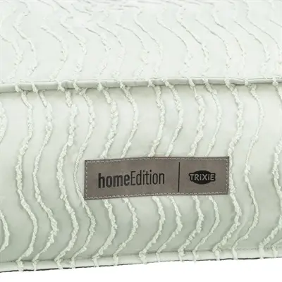 Trixie hondenkussen Marley Wave saliegroen 100 x 70 x 16 cm – extra hoog