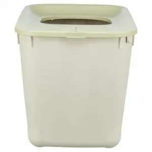 Trixie kattenbak Hop-In grijs/groen 38 x 58 x 39 cm – boveningang - Afbeelding 4