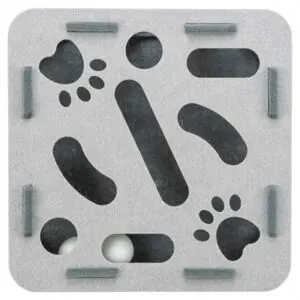 Trixie Hole'n'Roll Box grijs 30 x 30 x 7,5 cm – vilt, voor katten - Afbeelding 5