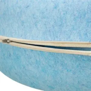 Trixie speeldonut vilt blauw 60 x 60 cm – speel- en rustplek voor katten - Afbeelding 6