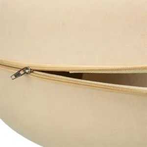 Trixie speeldonut vilt beige 60 x 60 cm – speel- en rustplek voor katten - Afbeelding 6