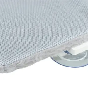 Trixie kattenhangmat voor aan het raam pluche/mesh wit/grijs 58 x 34 cm - Afbeelding 7