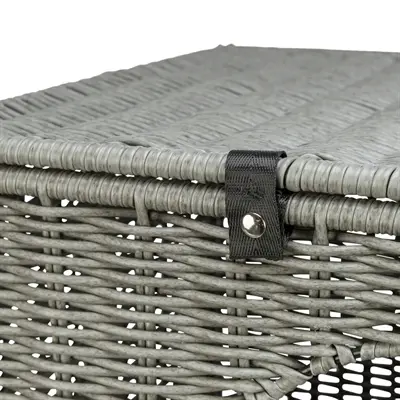 Trixie kattenmand Amalia hoekig polyrattan 37 x 35 x 57 cm