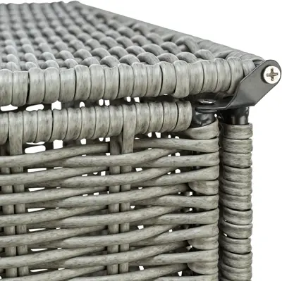 Trixie kattenmand Amalia hoekig polyrattan 37 x 35 x 57 cm