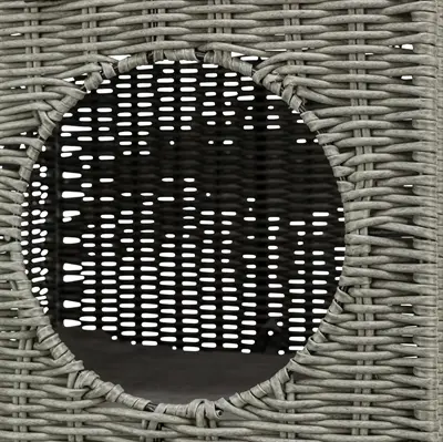 Trixie kattenmand Amalia hoekig polyrattan 37 x 35 x 57 cm
