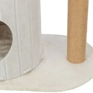 Trixie krabpaal Filia vilt crème 58 x 37 x 52 cm – compact - Afbeelding 7