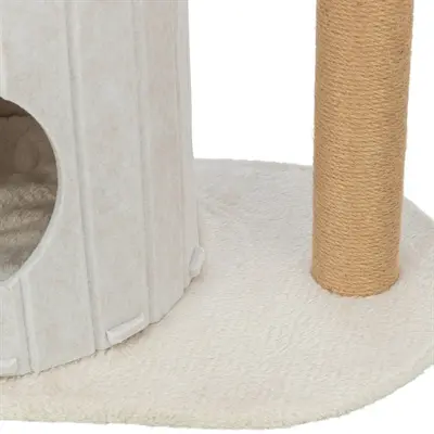 Trixie krabpaal Filia vilt crème 58 x 37 x 52 cm – compact