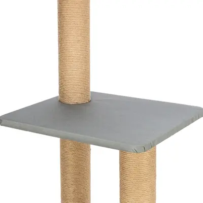 Trixie krabpaal Amalia outdoor grijs 48 x 48 x 143 cm – waterafstotend