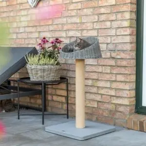 Trixie krabpaal Amalia outdoor grijs 48 x 48 x 88 cm – waterafstotend - Afbeelding 7