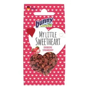 Bunny Nature My Little Sweetheart aardbei 30 g – knapperige snack - Afbeelding 1