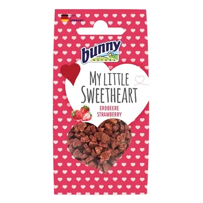 Bunny Nature My Little Sweetheart aardbei 30 g – knapperige snack