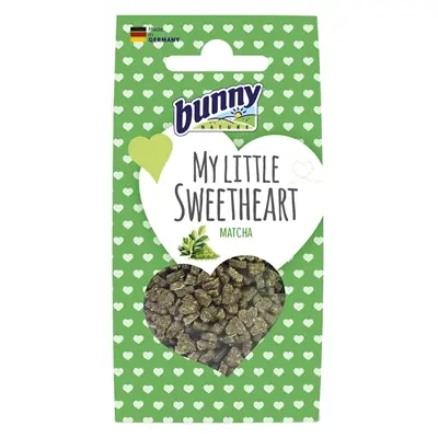 Bunny Nature My Little Sweetheart snack matcha 30 g – knaagdieren