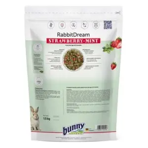 Bunny Nature Konijnendroom Special Edition Strawberry/Mint 1,5 kg - Afbeelding 4