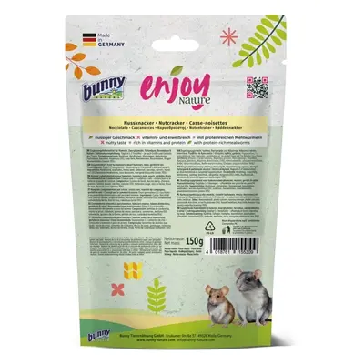 Bunny Nature Enjoynature notenkraker 150 g – knaagsnack voor konijnen
