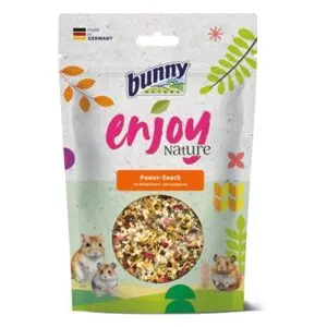 Bunny Nature Enjoynature Power-Snack 140 g – zaden, groenten en meelwormen - Afbeelding 1