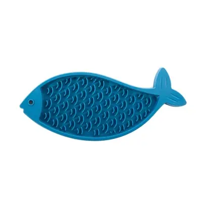 Martin likmat vis siliconen blauw 28,5 x 14 x 1 cm – antislip