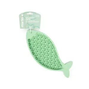 Martin likmat vis siliconen groen 28,5 x 14 x 1 cm – antislip - Afbeelding 5