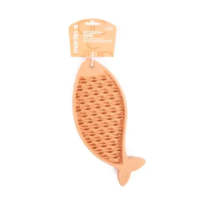 Martin likmat vis siliconen geel 28,5 x 14 x 1 cm – antislip