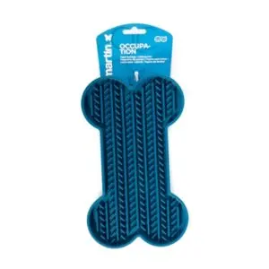 Martin likmat bot met zuignappen siliconen blauw 22 x 13 x 2 cm - Afbeelding 3