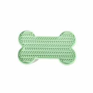 Martin likmat bot met zuignappen siliconen groen 22 x 13 x 2 cm - Afbeelding 1