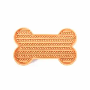 Martin likmat bot Geel 22 x 13 x 2 cm – siliconen, met zuignappen - Afbeelding 1