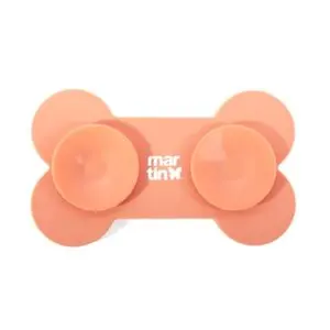 Martin likmat bot Roze 22 x 13 x 2 cm – siliconen, met zuignappen - Afbeelding 4