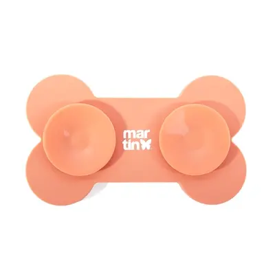 Martin likmat bot Roze 22 x 13 x 2 cm – siliconen, met zuignappen