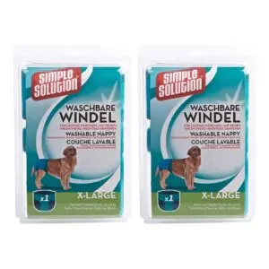 Simple Solution wasbare hondenluier XL taille 56-89 cm – multipack 2 stuks - Afbeelding 1