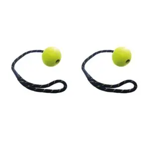 Happy Pet Floater rubber bal aan touw L 32 cm – multipack 2 stuks - Afbeelding 1