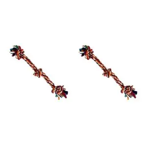Happy Pet Twist-Tee Knoop Tugger M speelgoed 33 cm – multipack 2 stuks - Afbeelding 1