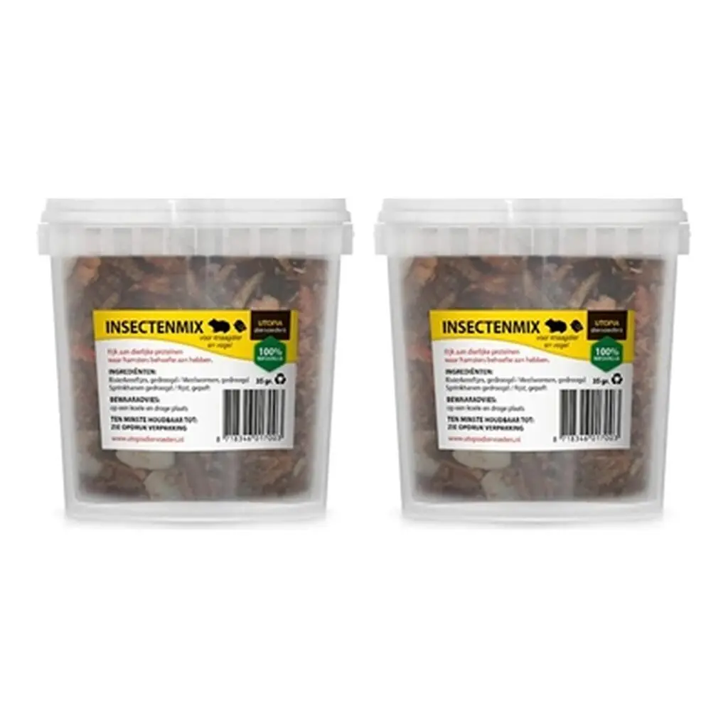 Utopia insectenmix kippen en tuinvogels 35 g – multipack 2 stuks