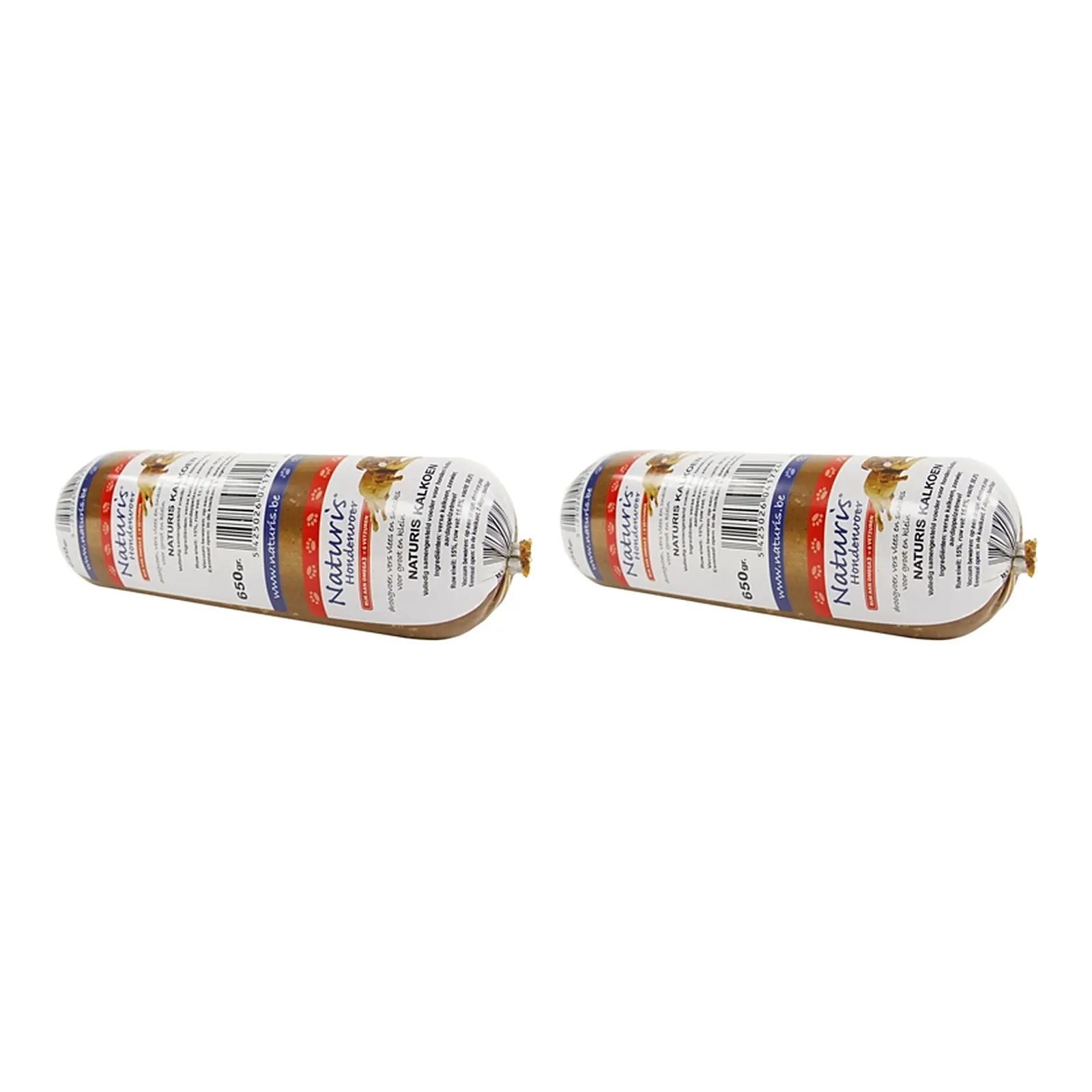 Naturis houdbaar hondenvoer kalkoen 650 g – multipack 2 stuks - Afbeelding 1