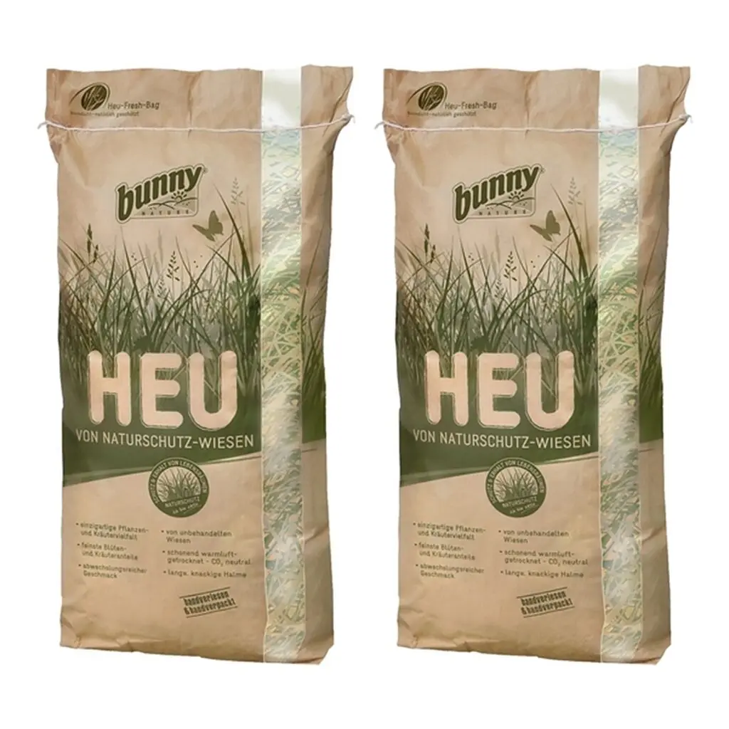 Bunny Nature natuurweidehooi 600 g – multipack 2 stuks
